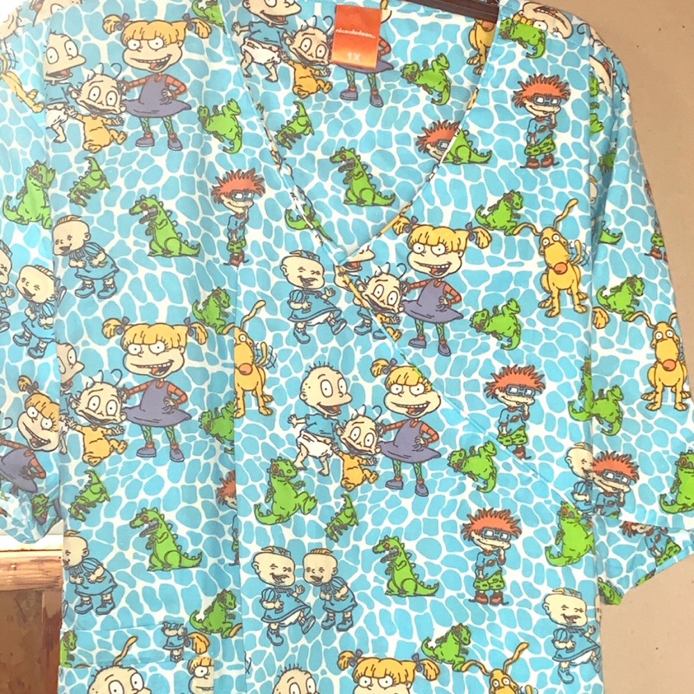 Rugrats scrub top